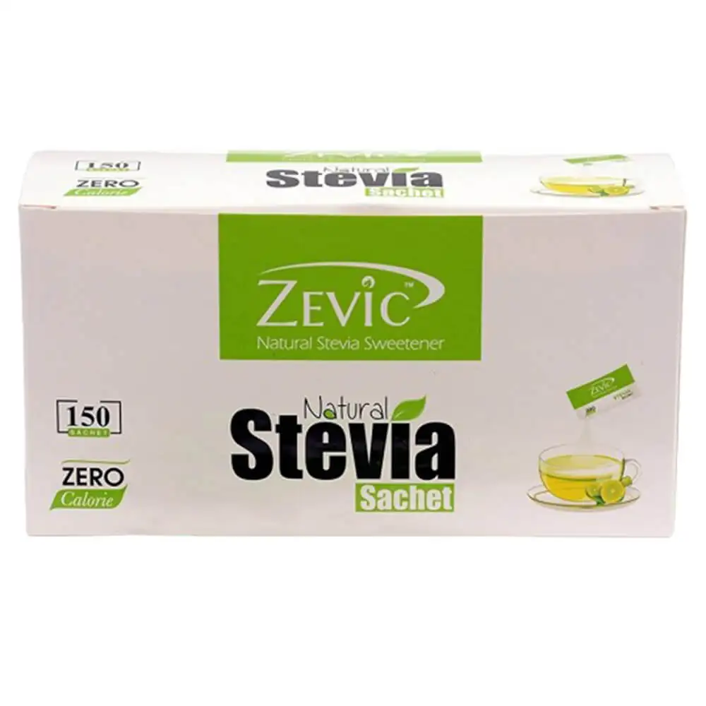 Zevic Zero Calorie Stevia,  150 sachets/pack