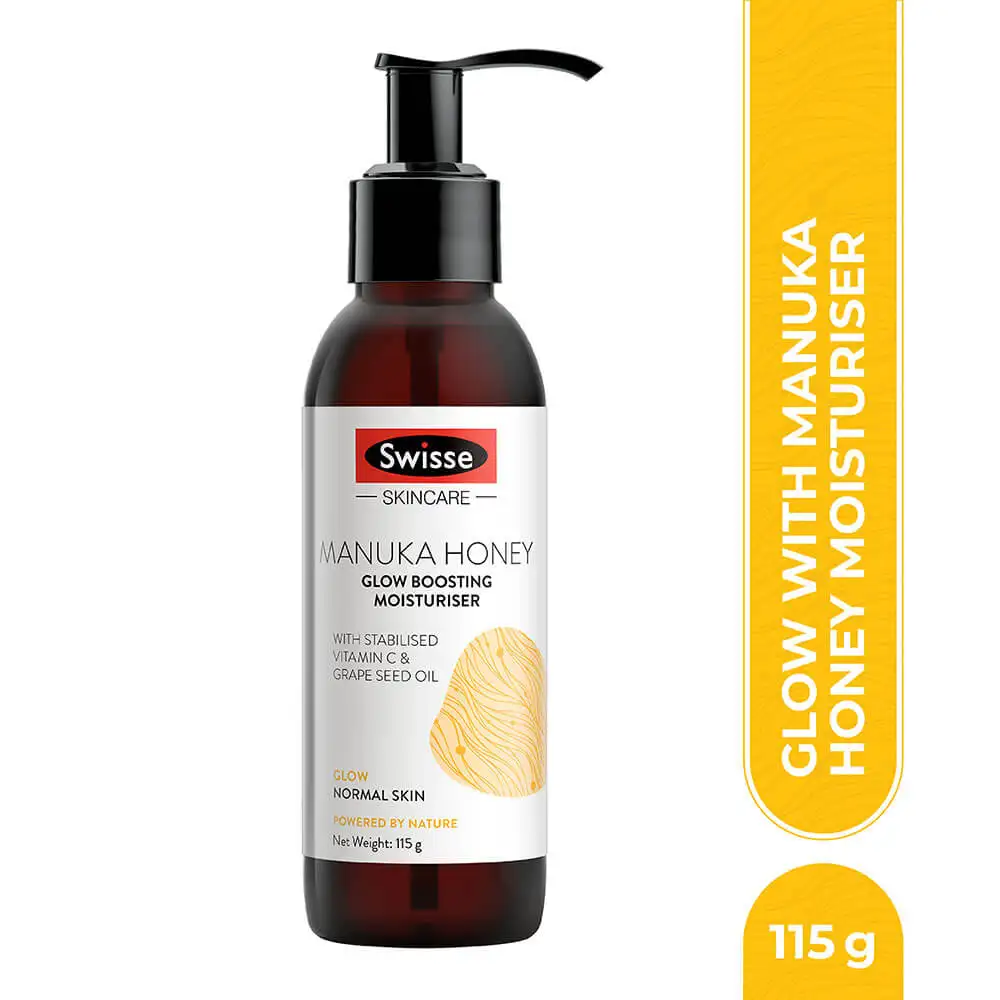 Swisse Skincare Manuka Honey Glow Boosting Moisturiser,  115 g  for Normal  Skin