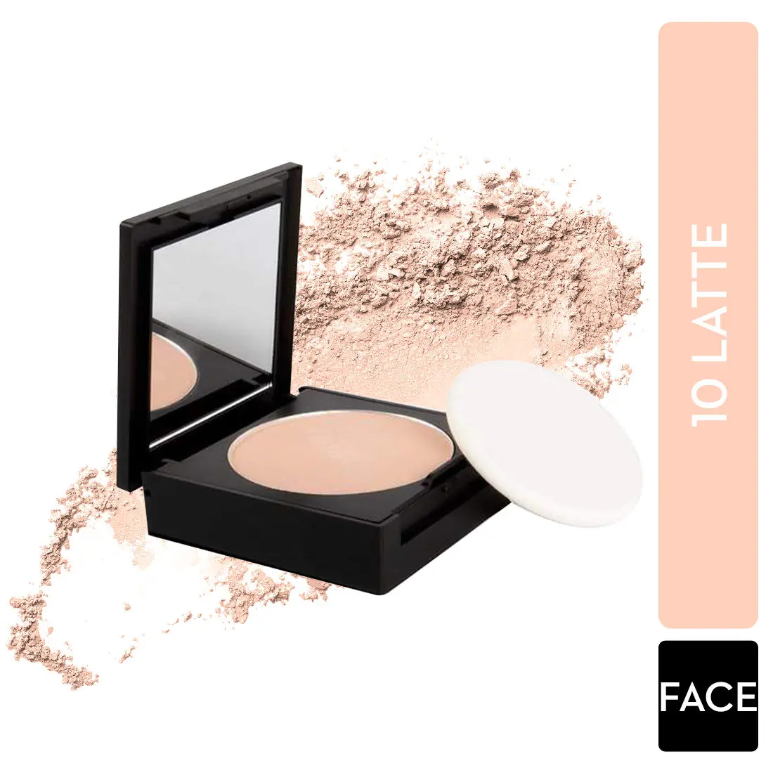 SUGAR Cosmetics - Dream Cover - Mattifying Compact - 10 Latte (Compact for light tones) - Lightweight Compact with SPF 15