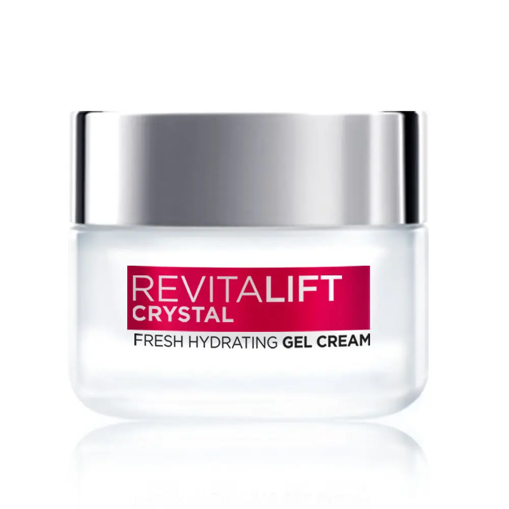 L'Oreal Paris Revitalift Crystal Gel Cream | Oil-Free Face Moisturizer With Salicylic Acid |(15 ml)