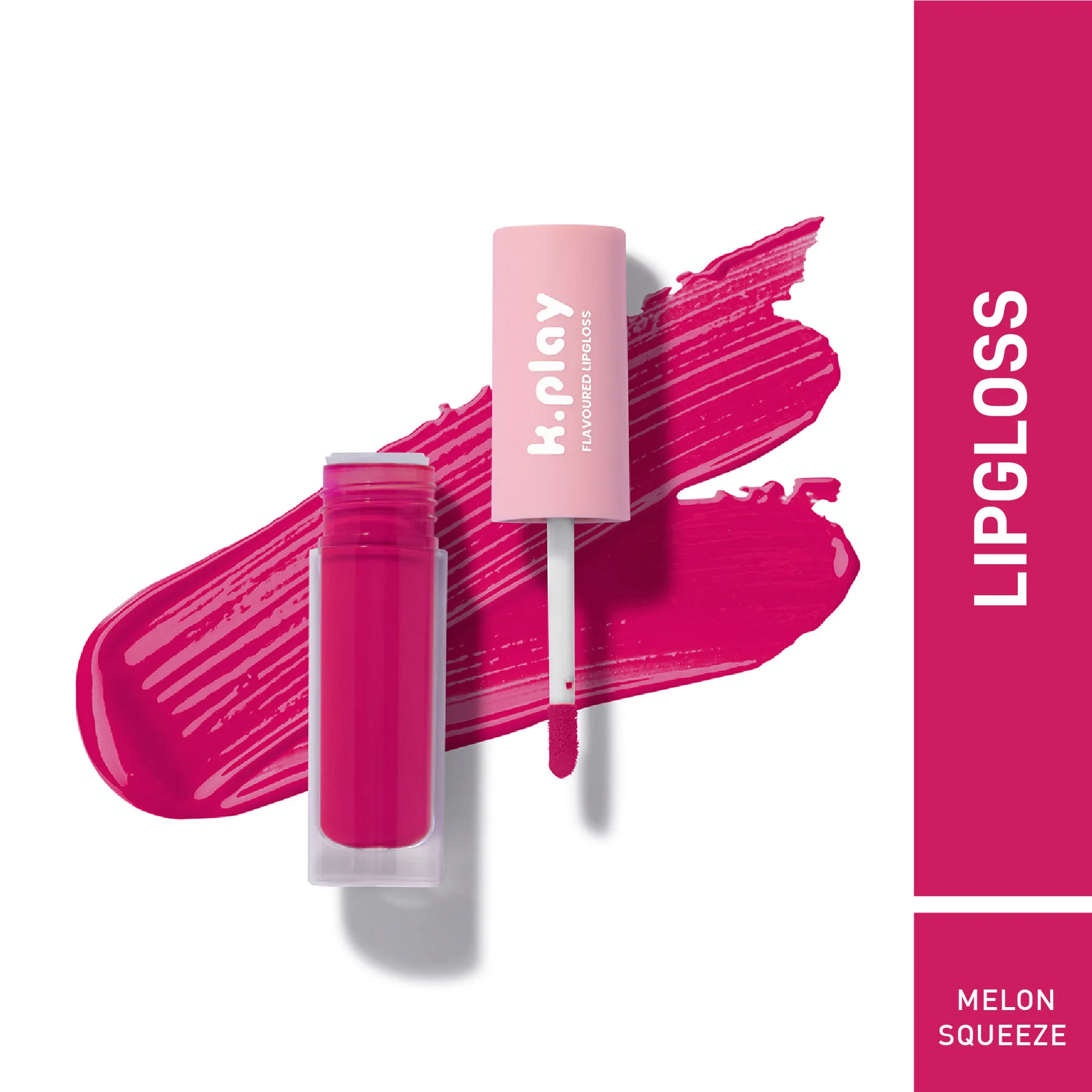 MyGlamm K.Play Flavoured Lipgloss-Melon Squeeze