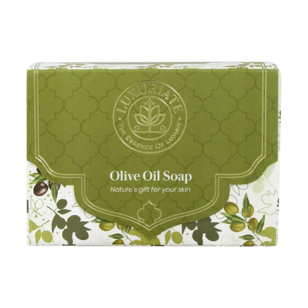 LUXURIATE Olive Oil Soap Bar Nature's Gift for Your Skin