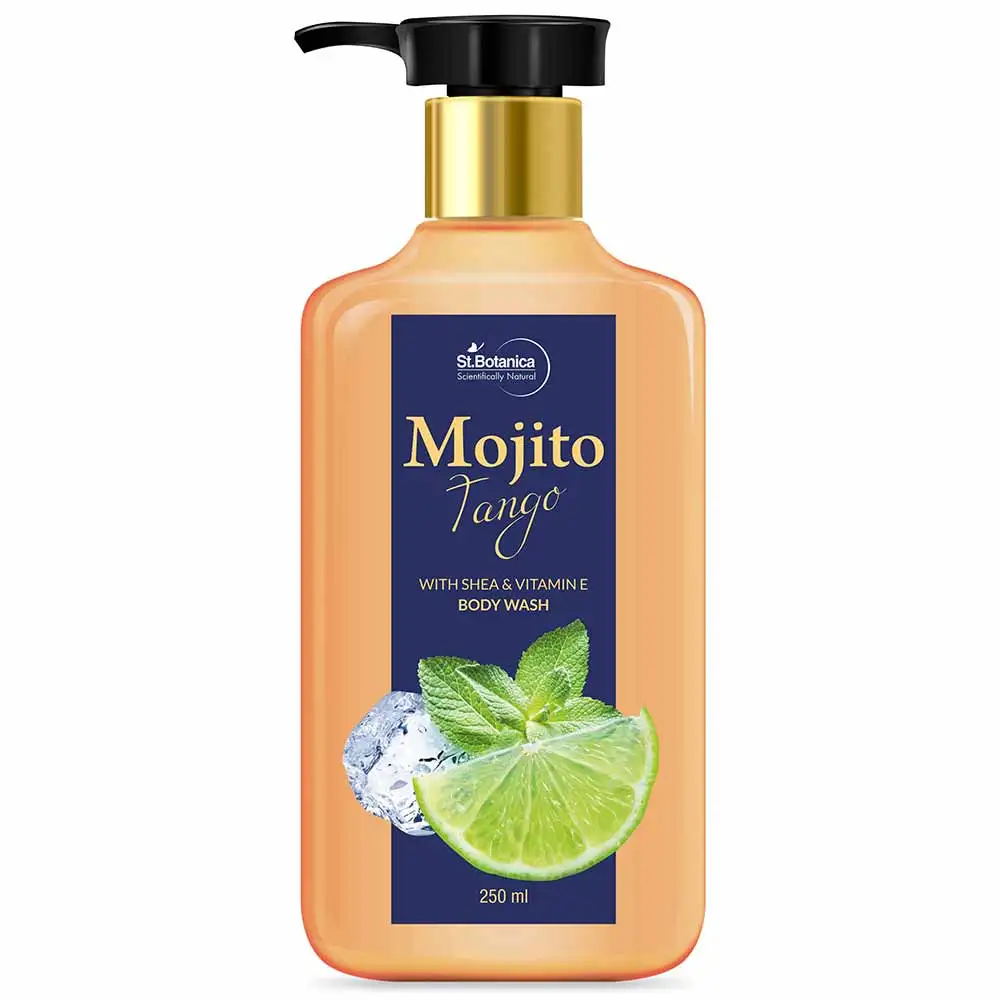 St.Botanica Mojito Tango With Shea & Vitamin E Body Wash,  250 ml  for All Skin Type