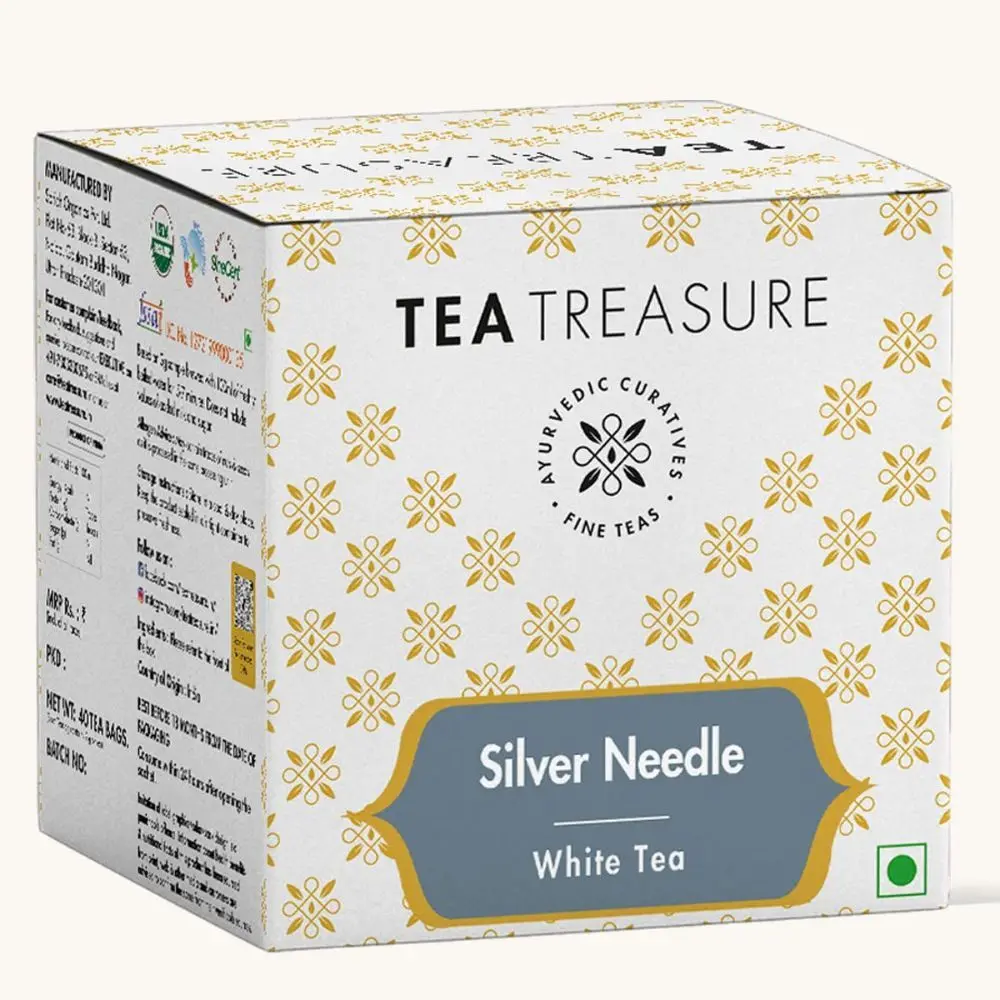 Tea Treasure Silver needle Tea - 10 Tea Bag