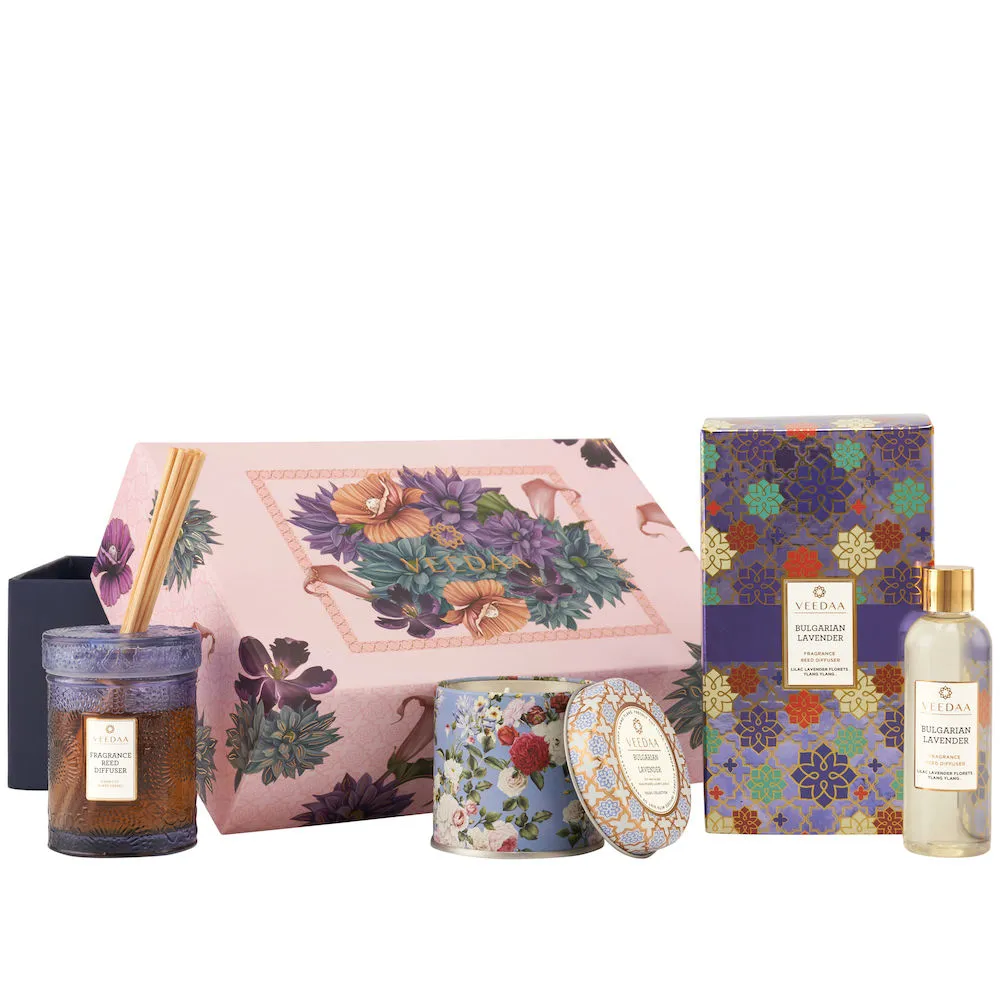 Veedaa Candles Bulgarian Lavender Duo Gift Set