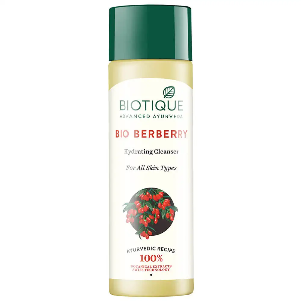 Biotique Bio Berberry Hydrating Cleanser,  120 ml  for All Skin Types