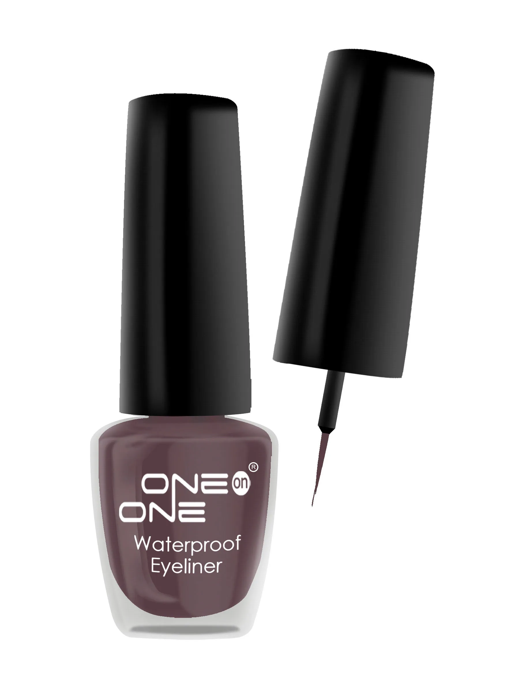 AYA One On One 24 Hrs Long Lasting & Waterproof Eyeliner - Metallic Brown