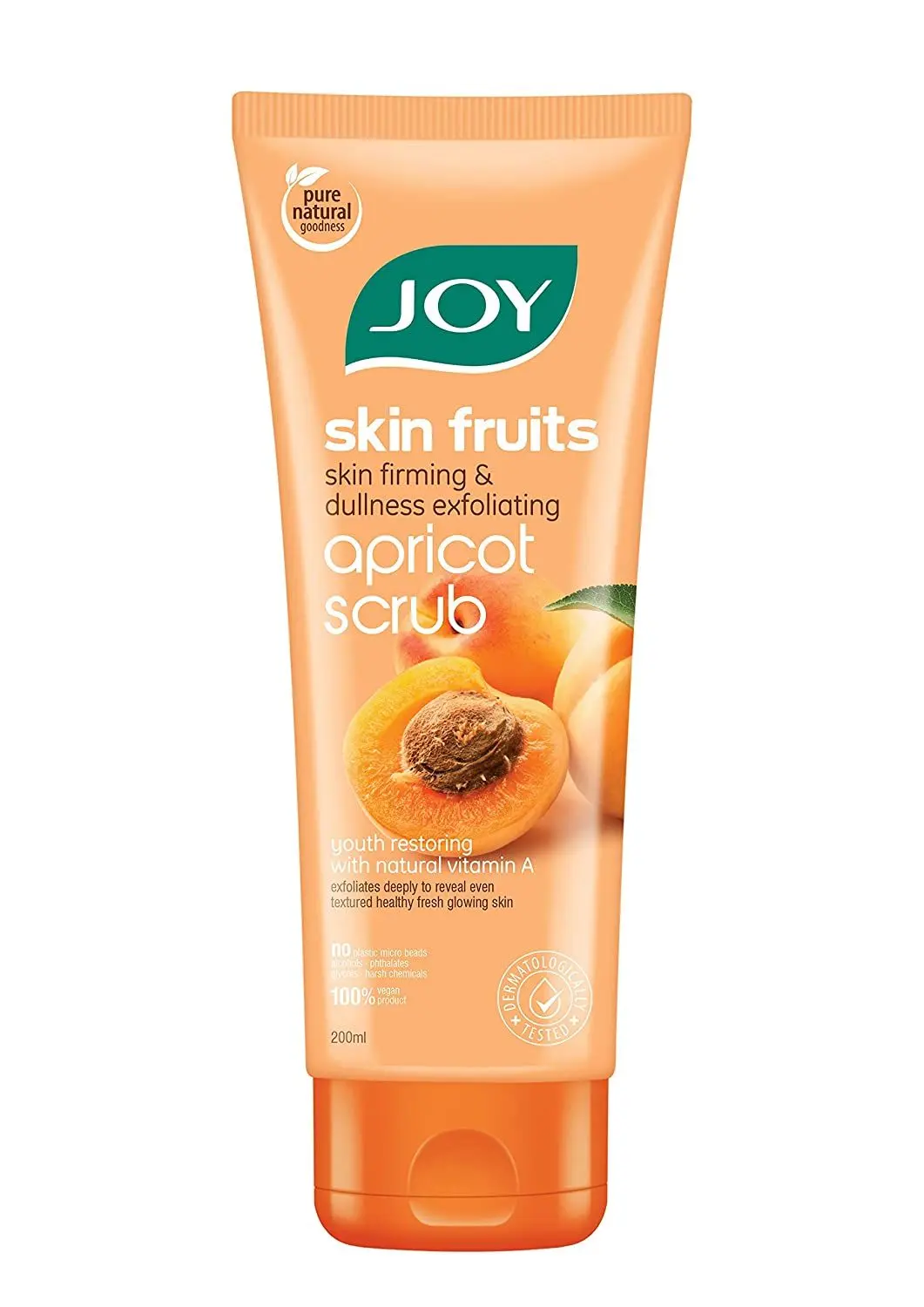 Joy Skin Fruits Dullness Exfoliating Apricot Scrub 200 ml