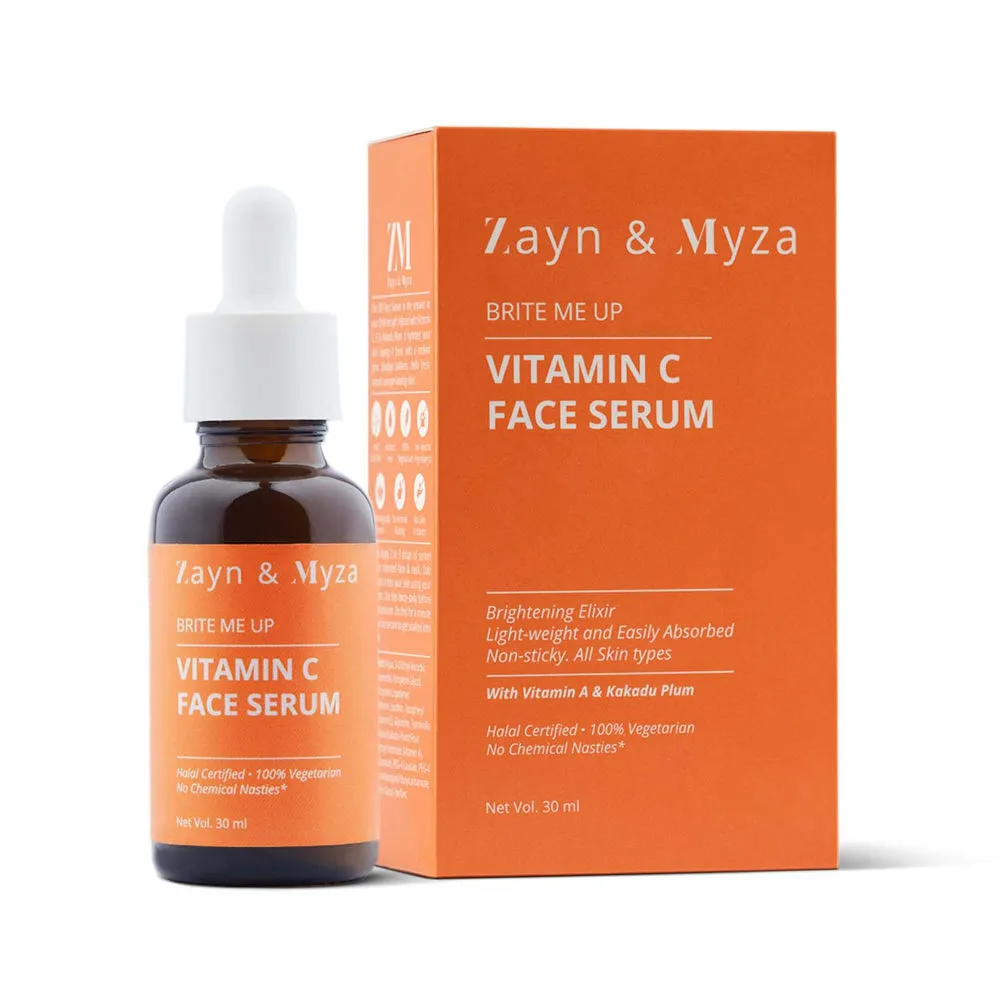 ZM Zayn & Myza Vitamin C Face Serum Brighten Dull Skin for Men & Women