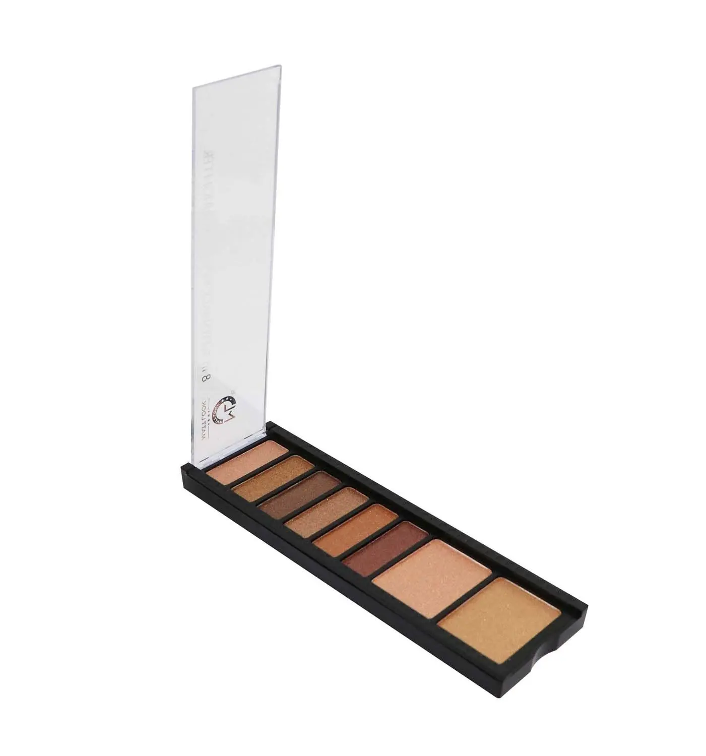 Matt look 8 in 1 Eyeshadow Highlighter Palette, Multicolor-01 (12gm)