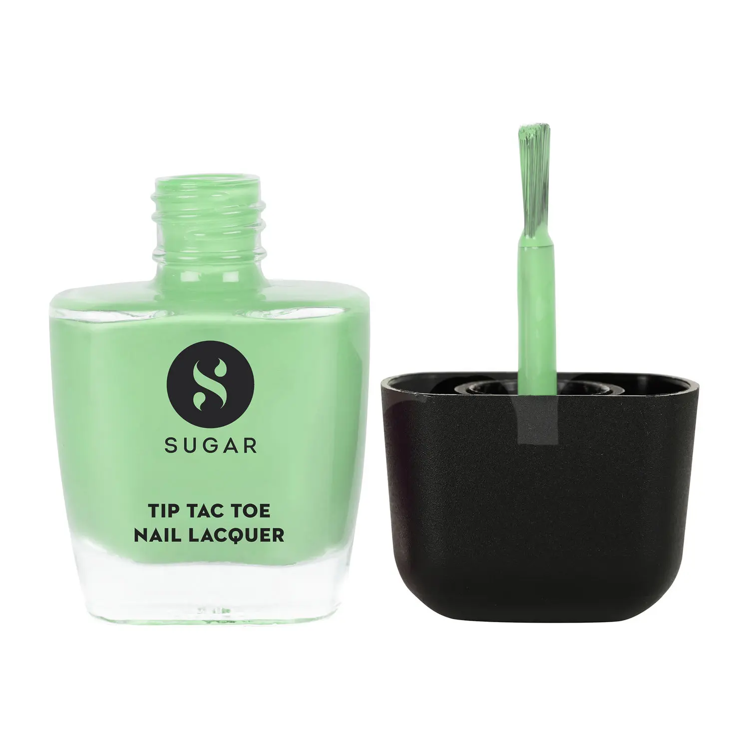 SUGAR Cosmetics Tip Tac Toe Nail Lacquer Classic - 07 Mint Money 