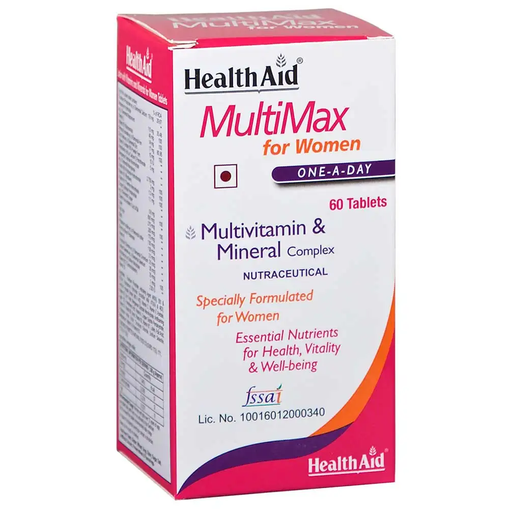 HealthAid MultiMax for Women,  60 tablet(s)  Unflavoured