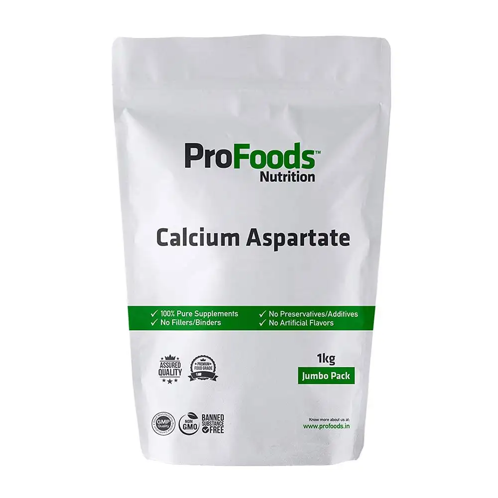 ProFoods Calcium Aspartate Powder,  1 kg  Unflavoured