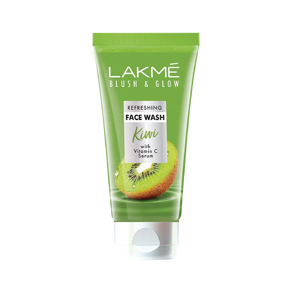 Lakme Blush & Glow Kiwi Freshness Gel Face Wash with Kiwi Extracts, 50 g