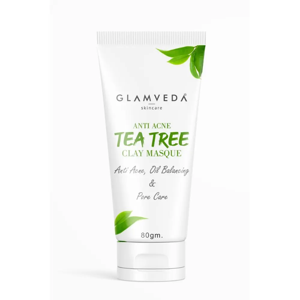 Glamveda Acne Solution Tea Tree Clay Masque (80 g)