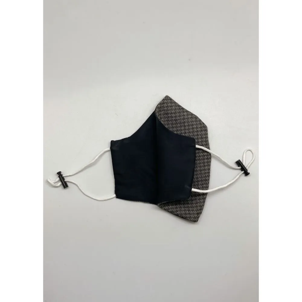 The Tie Hub Light Grey Haringborn Wool Mask