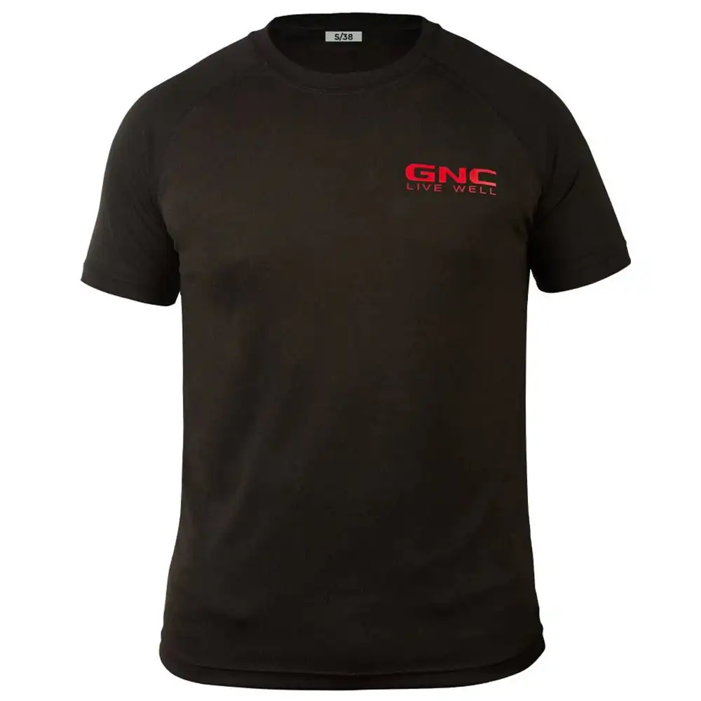 GNC Round Neck T-Shirt,  Black  XXL