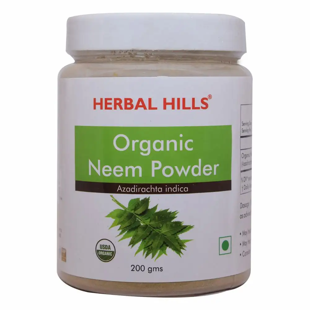 Herbal Hills Organic Neem powder,  200 g