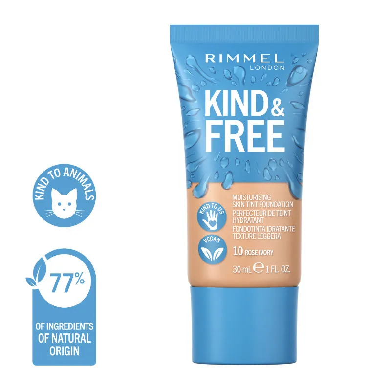 Rimmel London Kind & Free Moisturizing Skin Tint - Rose Ivory