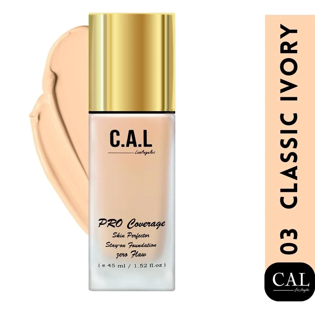 C.A.L Los Angeles Skin Perfector Stay On Foundation - Classic Ivory