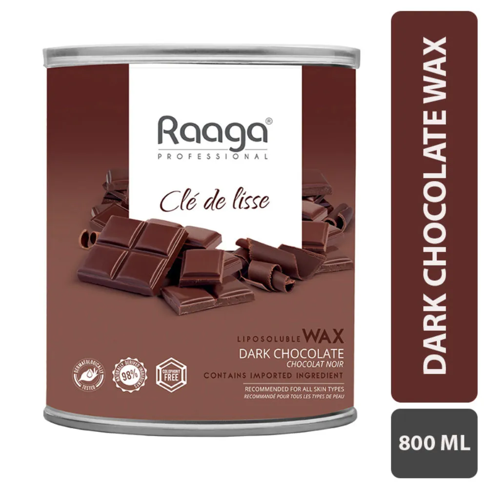 Raaga Professional Liposoluble Wax Dark Chocolate