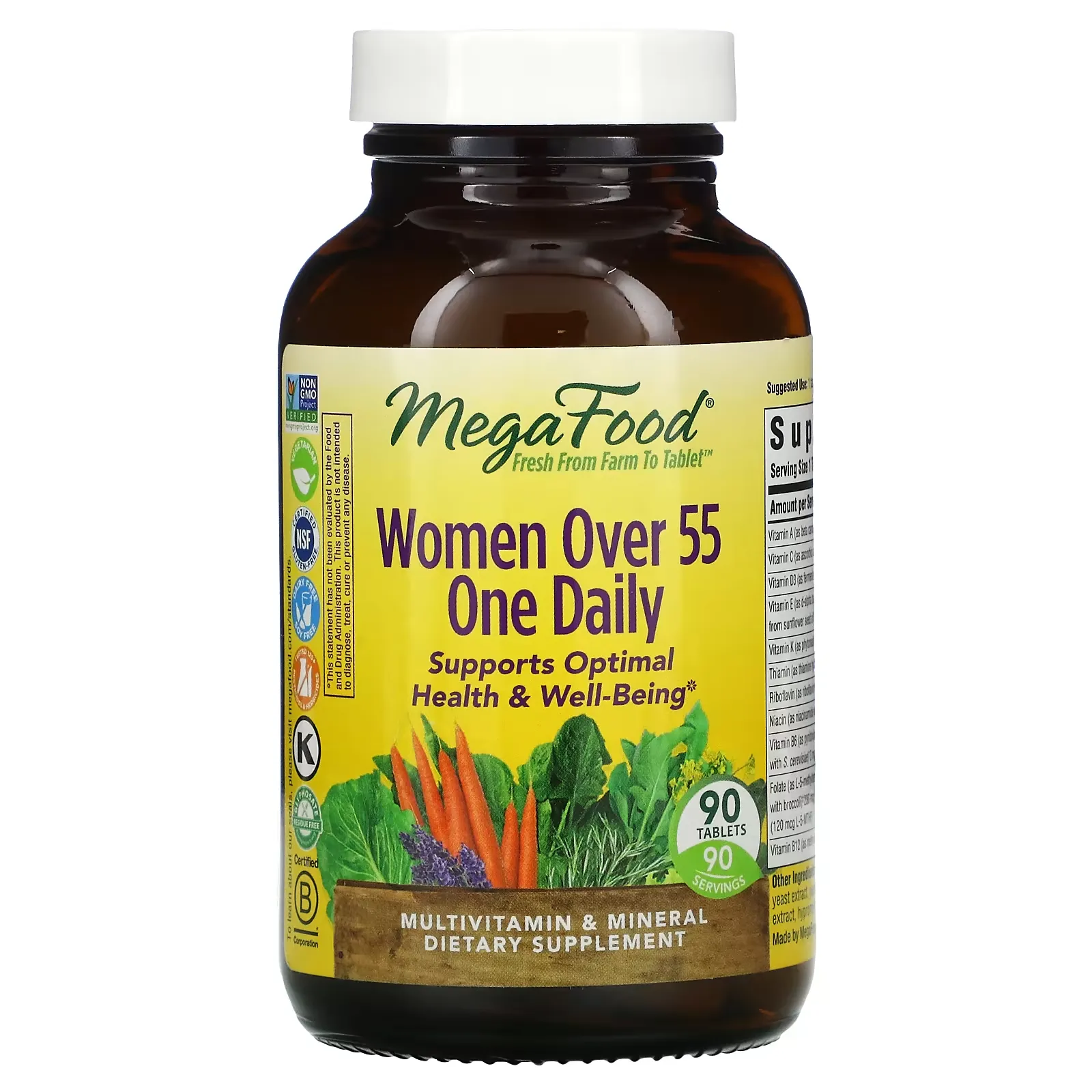 Women Over 55 One Daily, 90 Tablets