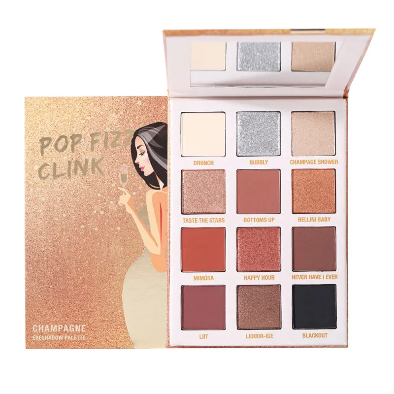 Typsy Beauty Pop Fizz Clink Champagne Eyeshadow Palette