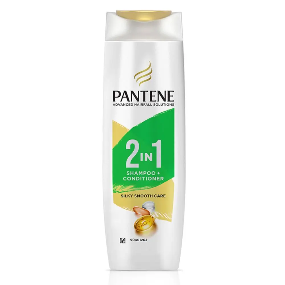 Pantene 2 In 1 Silky Smooth Care Shampoo + Conditioner (340ml)