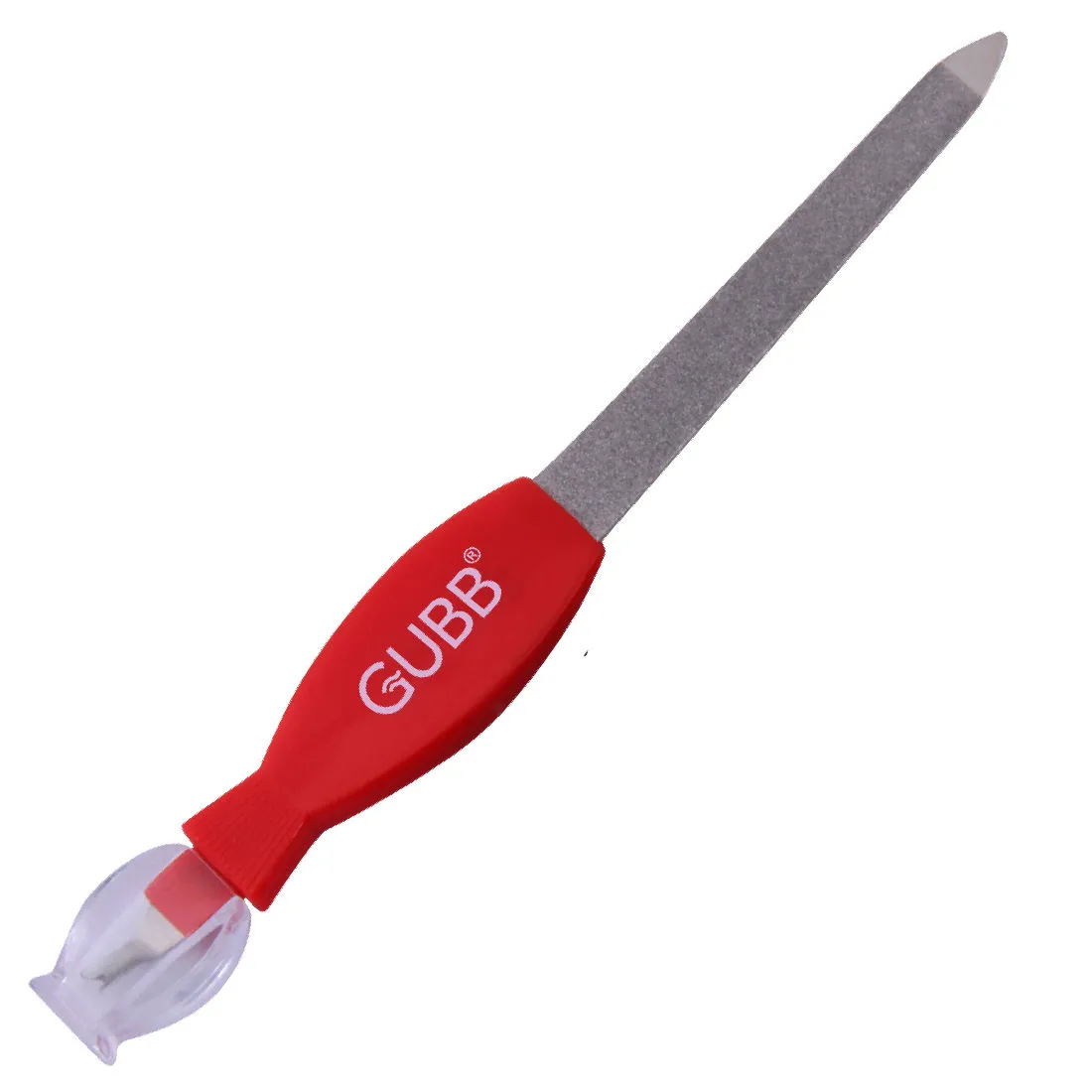 GUBB 2 In 1 Cuticle Trimmer and Nail File Manicure Tool