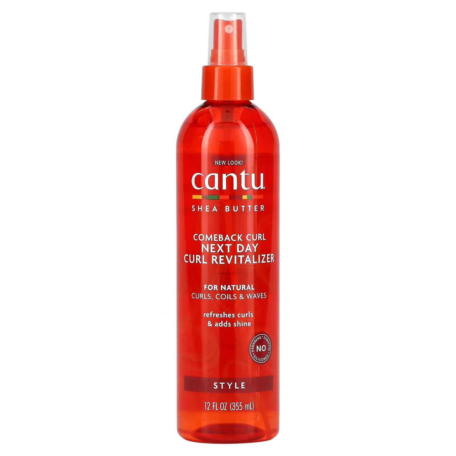 Shea Butter, Comeback Curl Next Day Curl Revitalizer, For Natural Curls, Coils & Waves, 12 fl oz (355 ml)