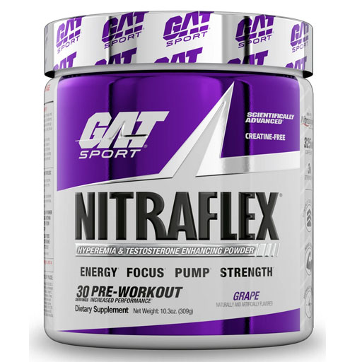 GAT Nitraflex w/ Nitrosigine - Grape - 30 Servings