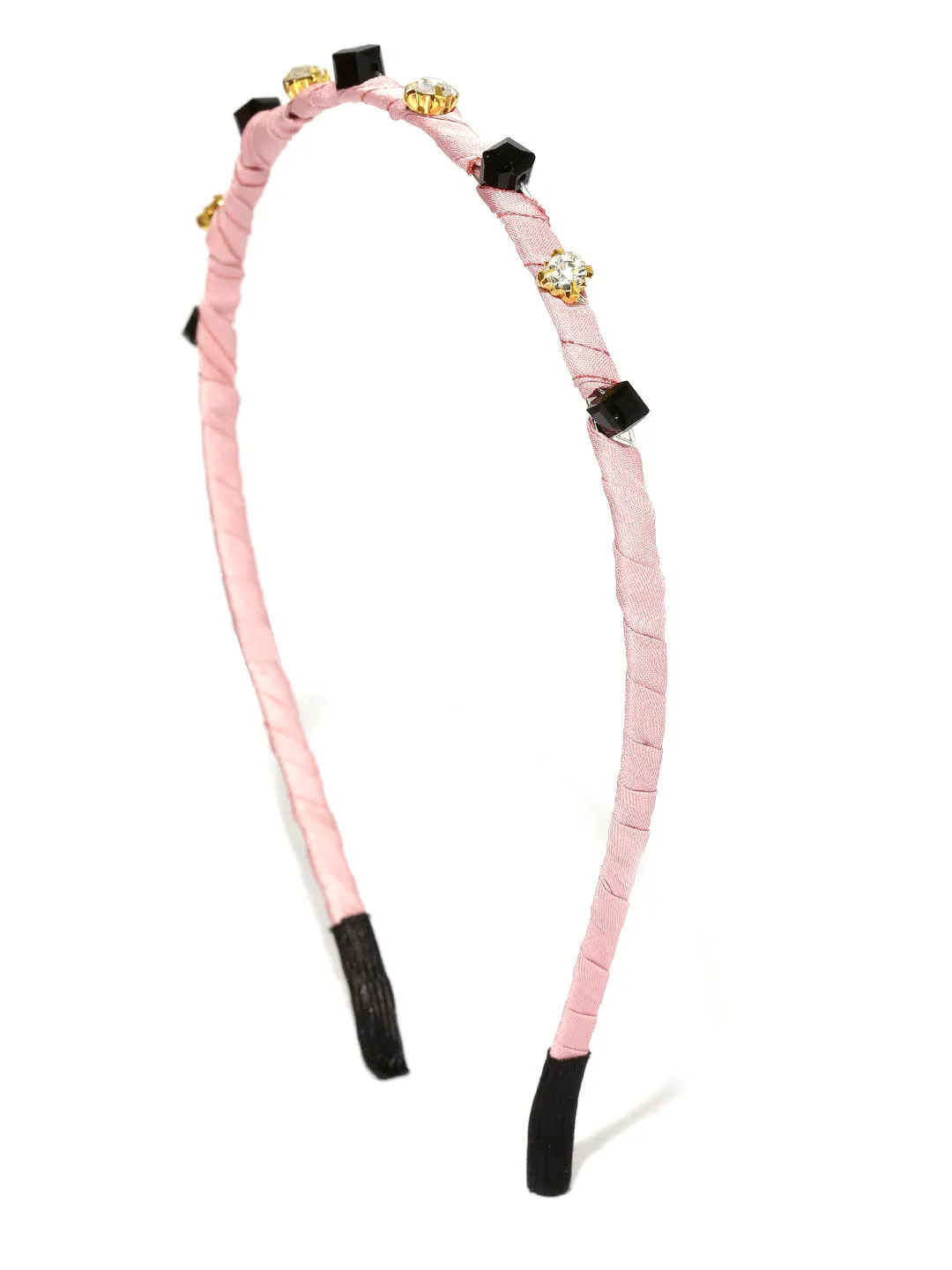 Toniq Pink Embellished Hair Band