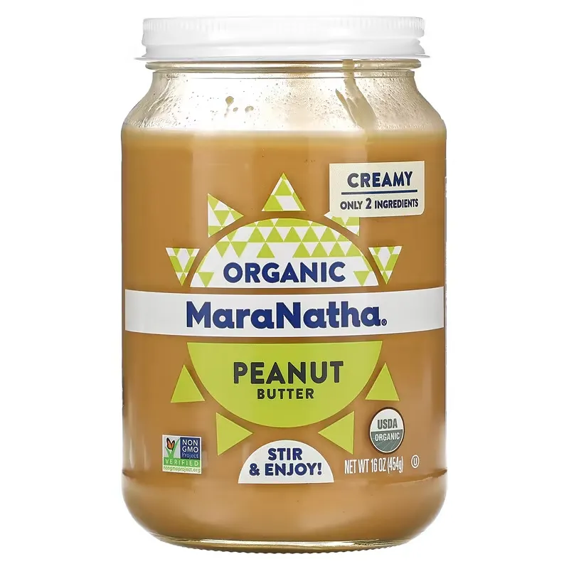 Organic Peanut Butter, Creamy, 16 oz (454 g)