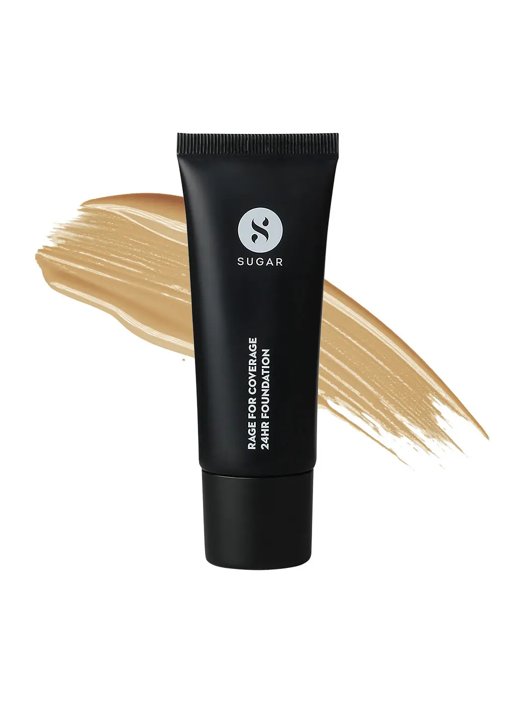 SUGAR Cosmetics Rage Matte Finish Full Coverage, Ultra Creamy 24Hr Long lasting Foundation Cream (40 Breve | Medium Beige, Warm Undertone - 25 ml)