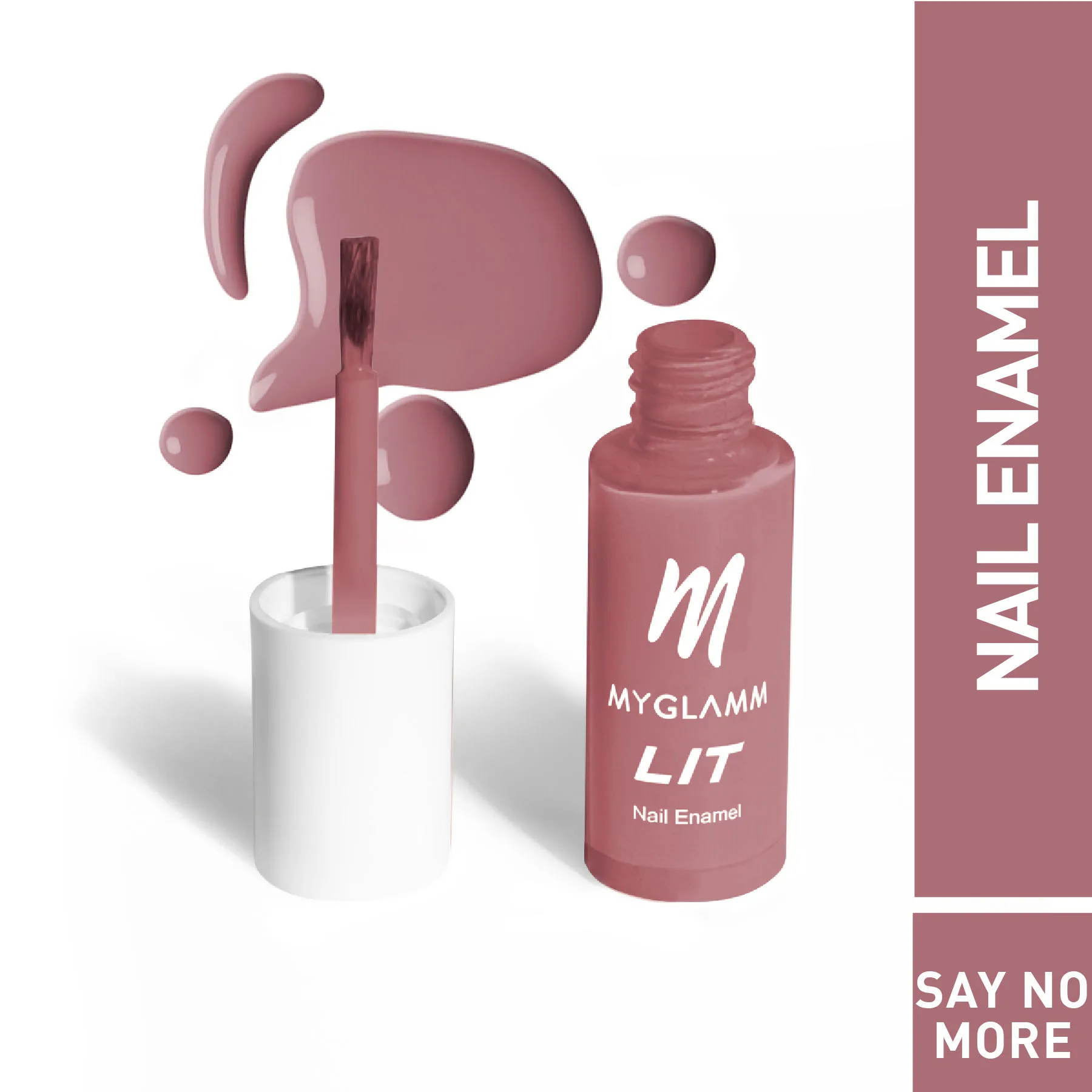 MyGlamm LIT Nail Enamel - Say No More