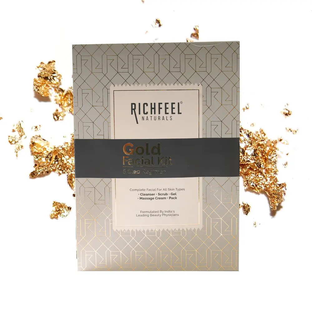 Richfeel Gold Facial Kit (5 x 50 g)