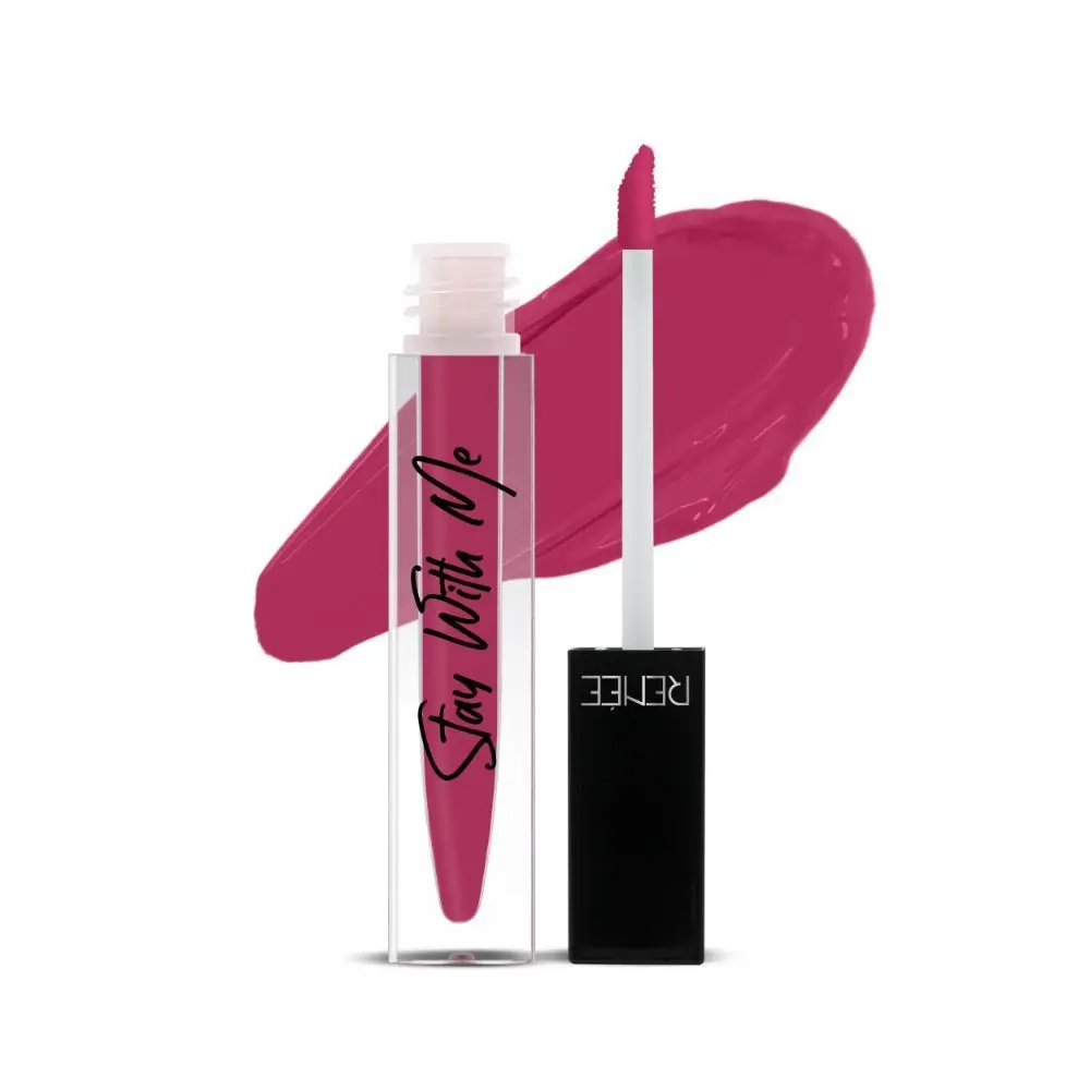 RENEE Stay With Me Matte Lip Color Pride Of Magenta, 5ml