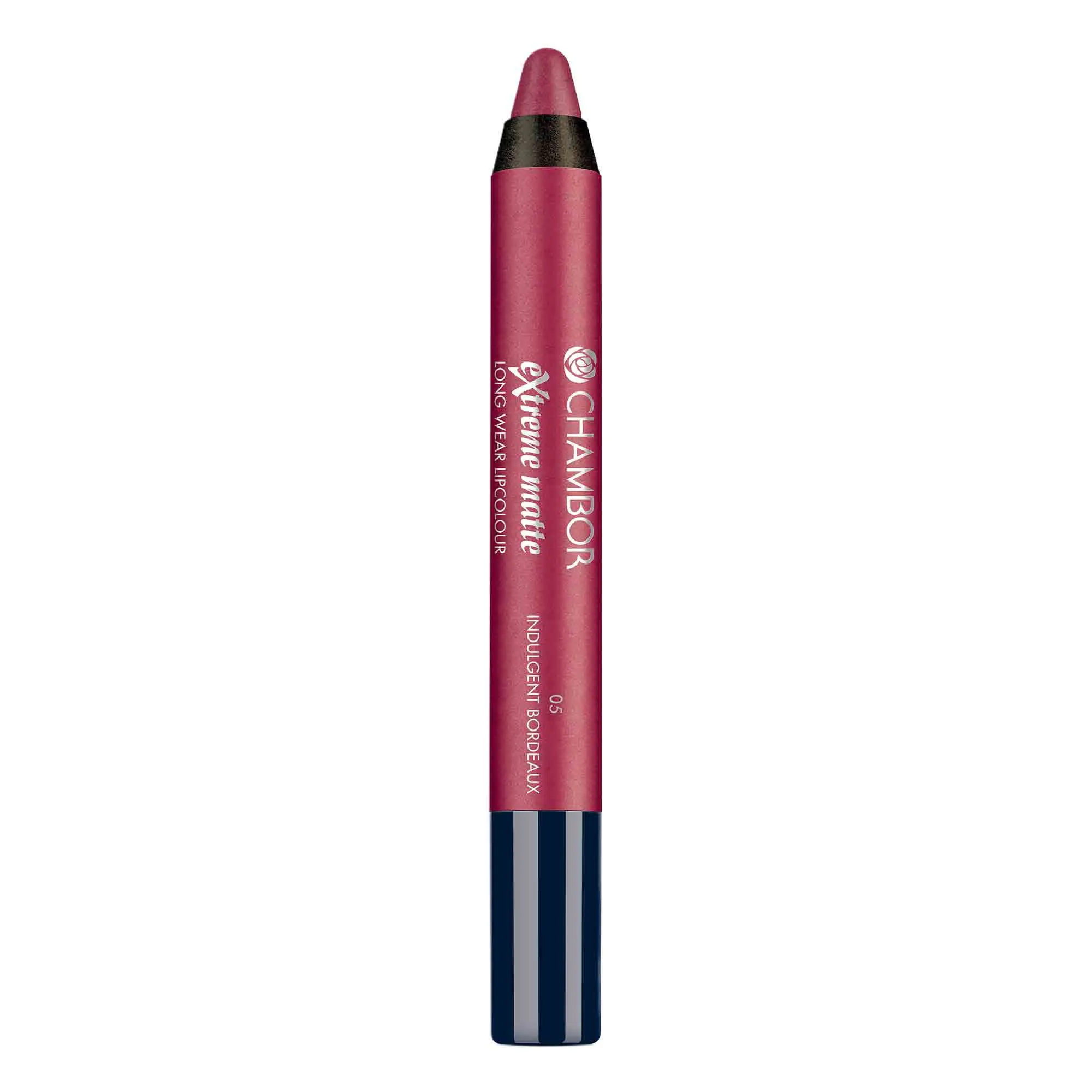 CHAMBOR Extreme Matte Long Wear Lip Colour Make up, Indulgent Bordeaux No.05