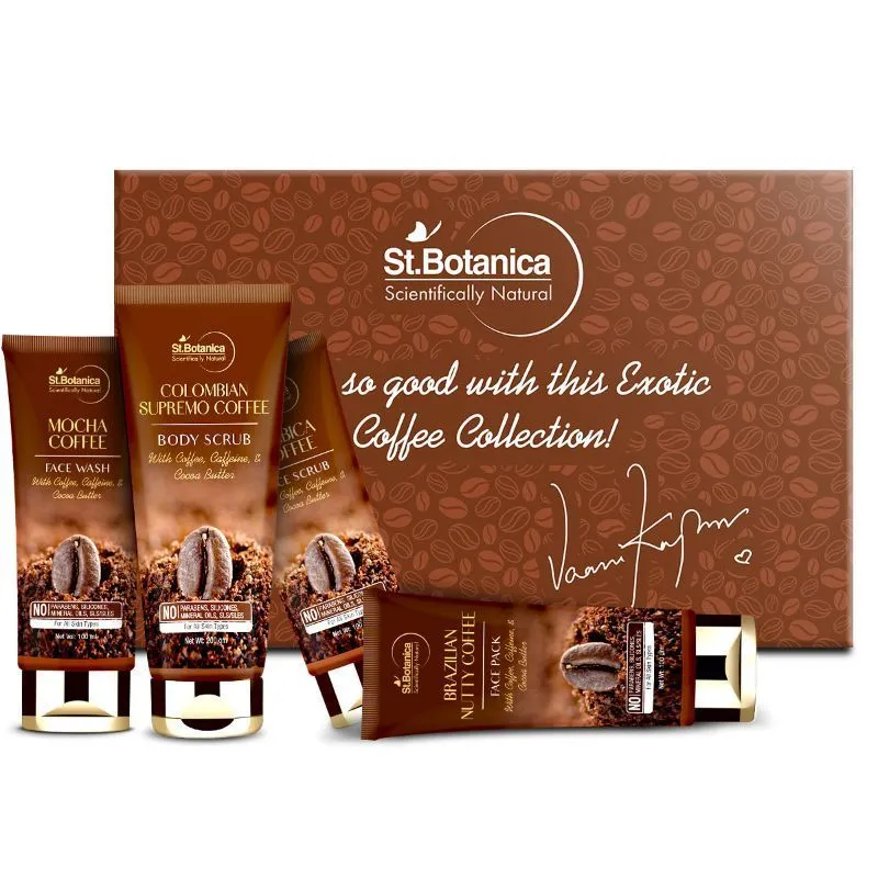 StBotanica Vaani Kapoor's Exclusive Coffee Skin Care Gift Kit