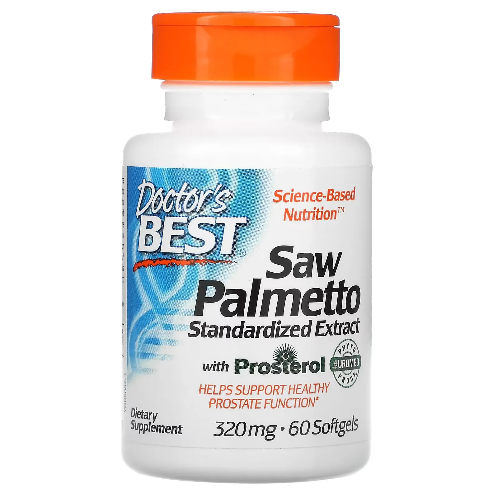 Saw Palmetto with Prosterol, Standardized Extract, 320 mg, 60 Softgels