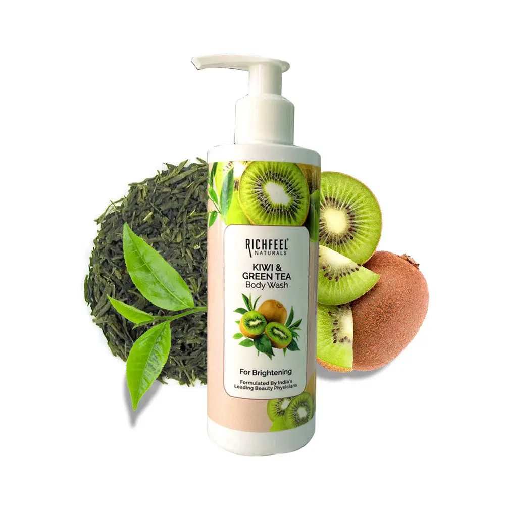 Richfeel Kiwi & Green Tea Body Wash 200 ML