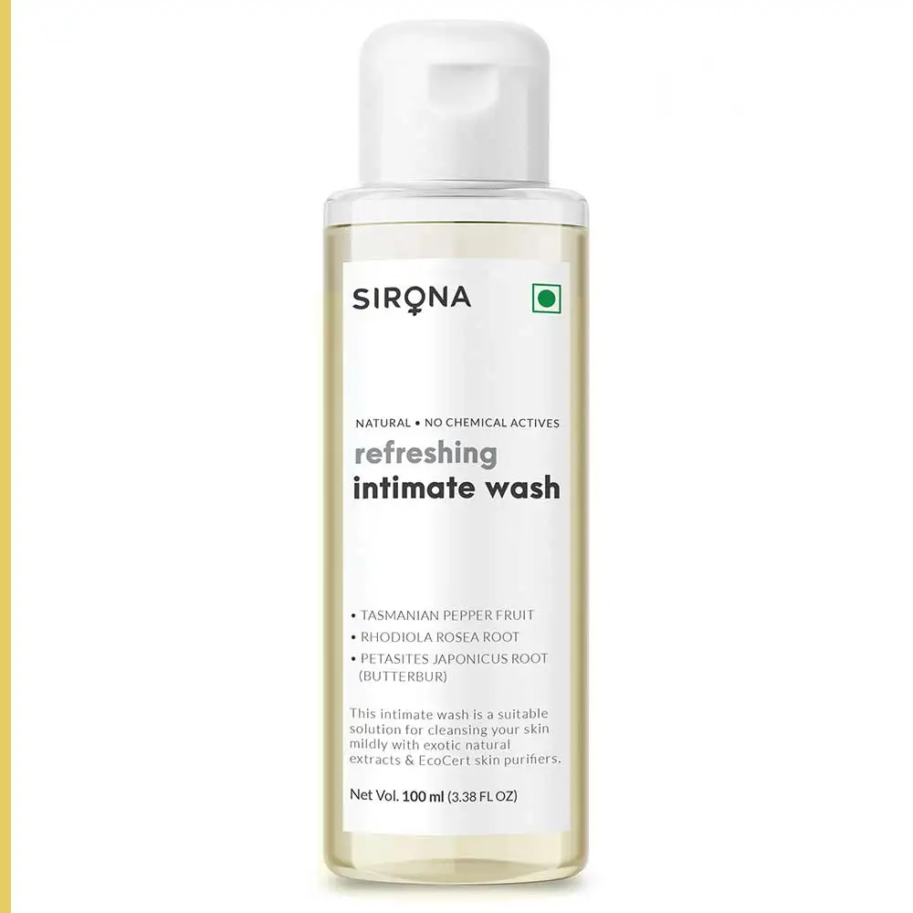 Sirona Refreshing Intimate Wash,  All Skin Type  100 ml