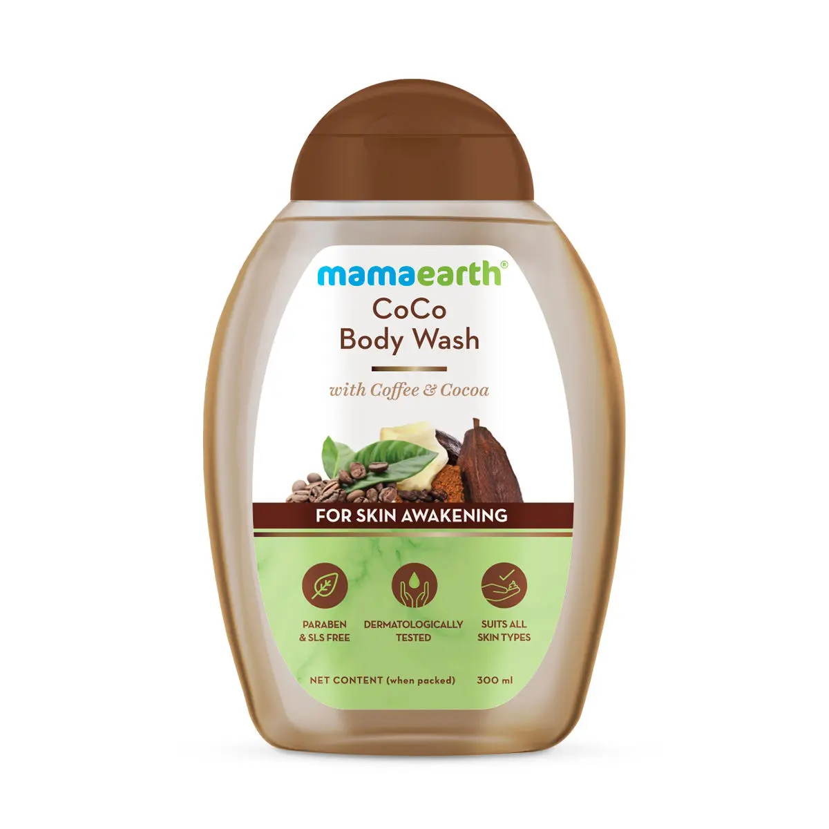 Mamaearth CoCo Body Wash With Coffee & Cocoa For Skin Awakening (300 ml)