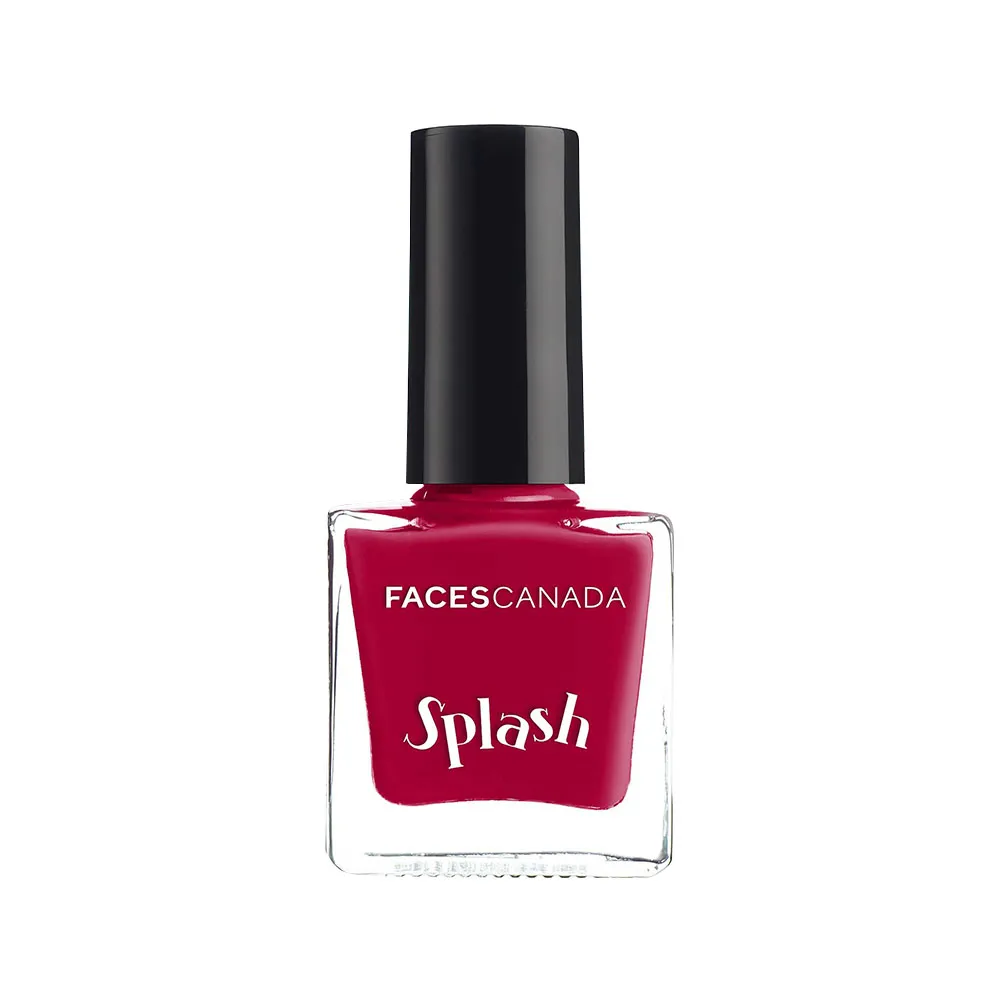 Faces Canada Splash Nail Enamel - Vermilion 138