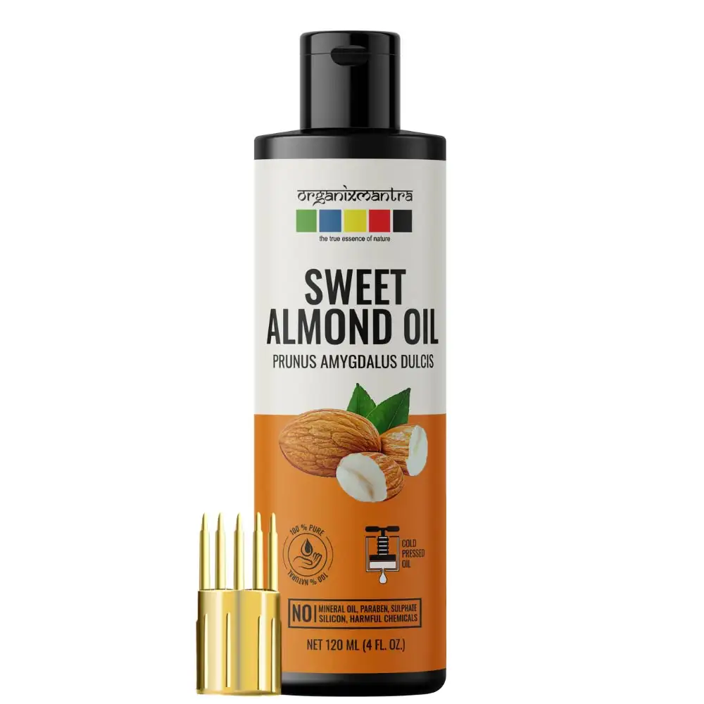 Organix Mantra Sweet Almond Oil,  120 ml