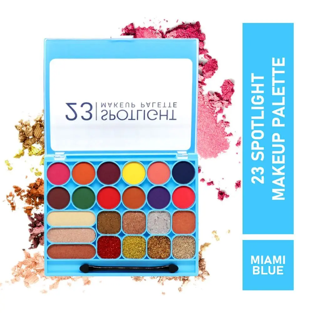 Mattlook Miami Blue 23 Spotlight Makeup Palette,35gm