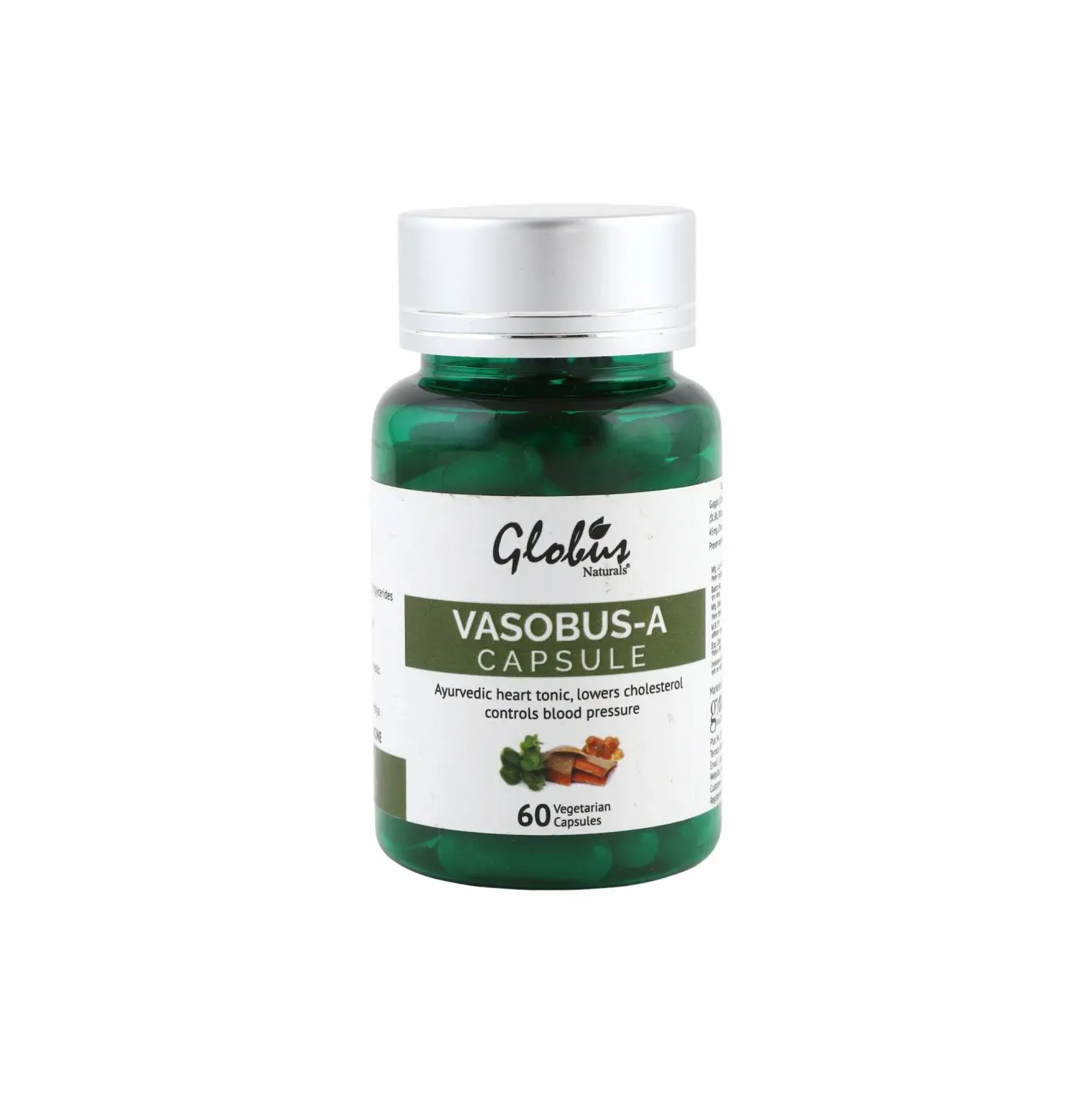 Globus Ayurvedic Capsule For Healthy Heart. ( 60 cap, Veg)