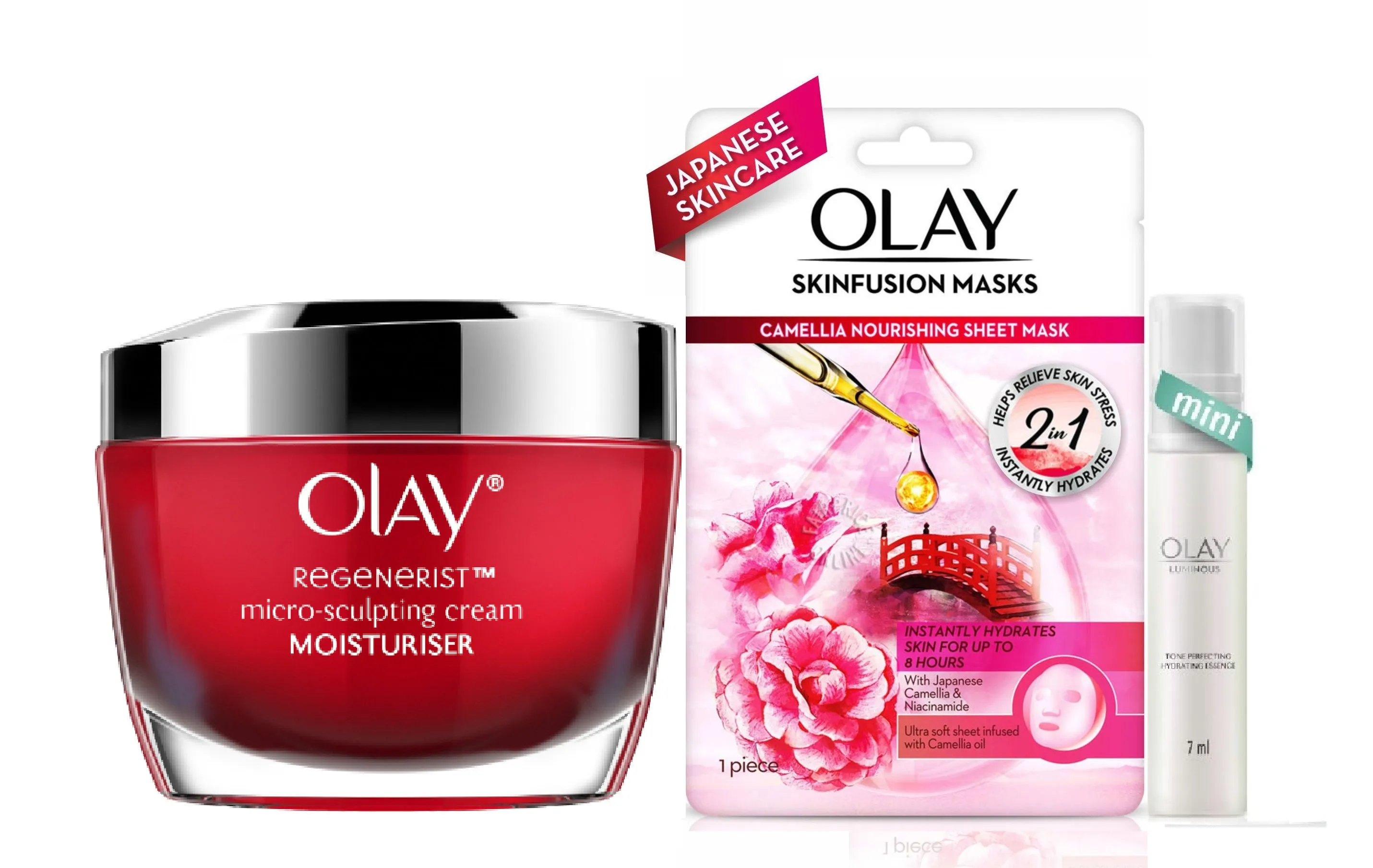 Olay Hydrate & Glow Complete Skincare Combo