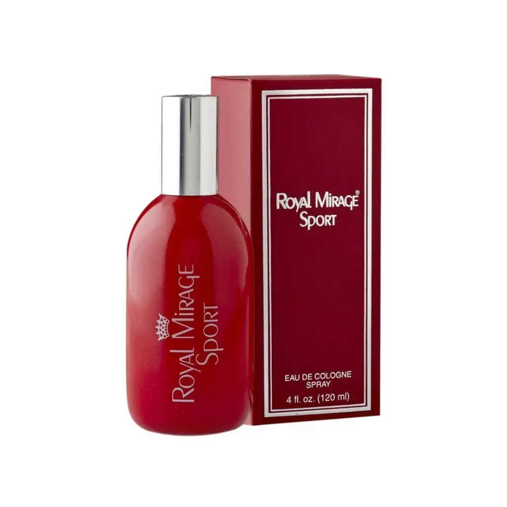 Royal Mirage Sport Long Lasting Imported Eau De Cologne Spary, (120 ml)