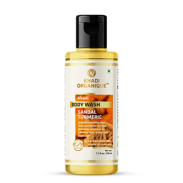 Khadi Organique Sandal Turmeric Body Wash